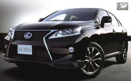 Lexus RX 350 gets 2013 facelift