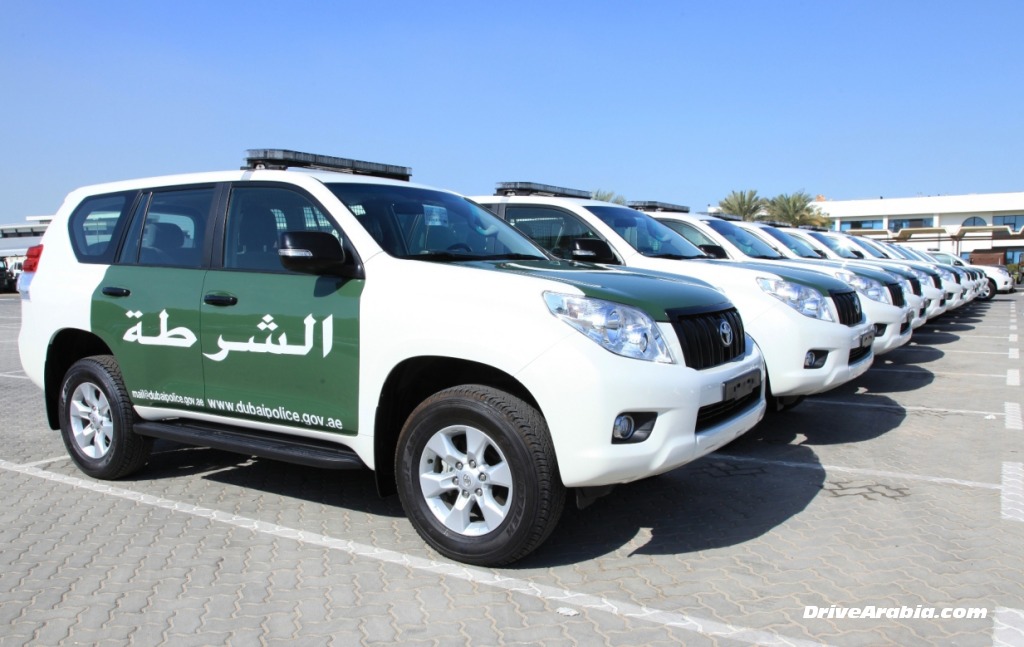 Dubai Police get 2012 Toyota Prado patrol cars