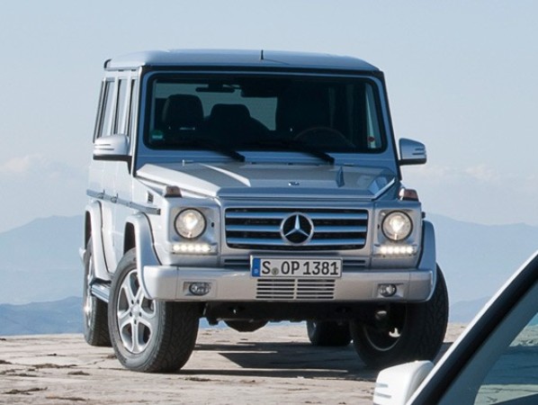 2013 Mercedes G-Wagen shows up quietly