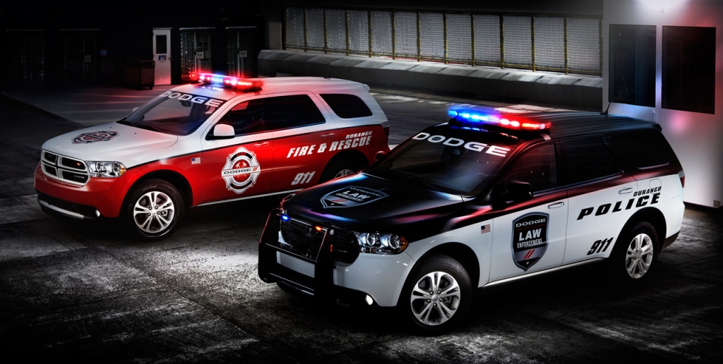Dodge Durango 2012 police and fire vehicles to serve and protect