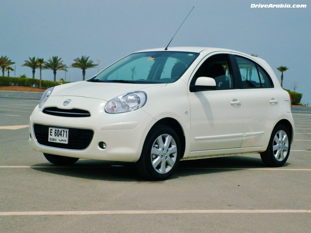 First drive 2012 Nissan Micra in the UAE DriveArabia