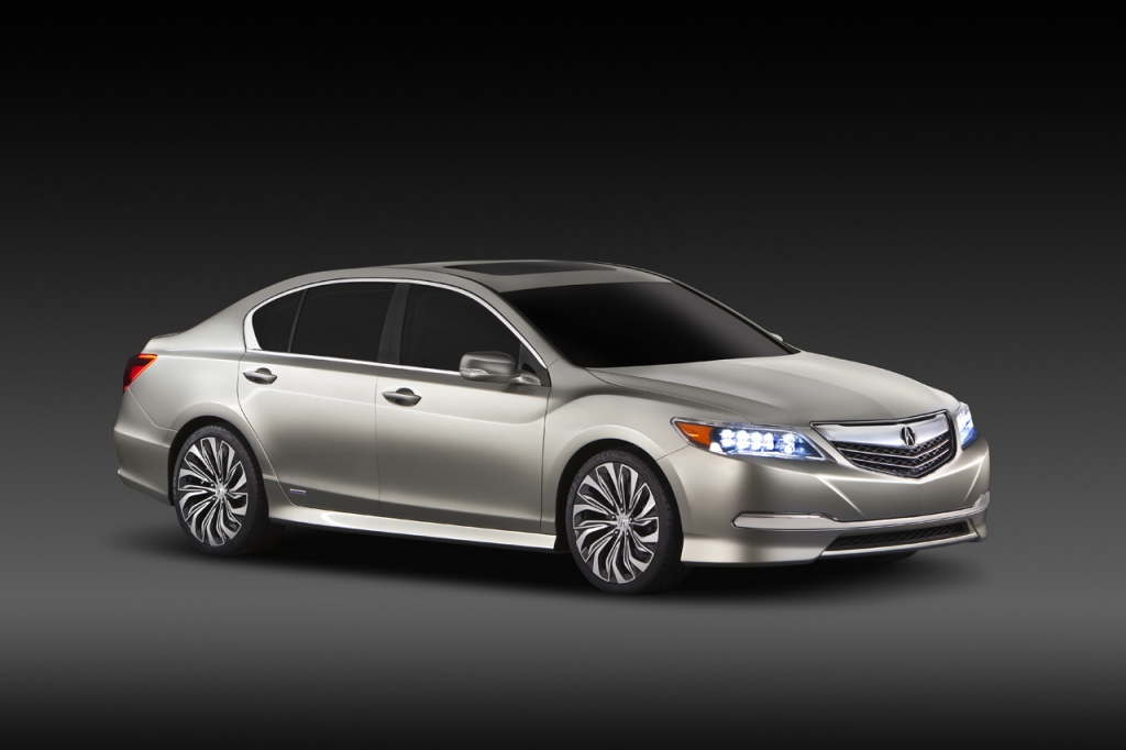 Acura RLX 2013 concept hints at future Honda Legend