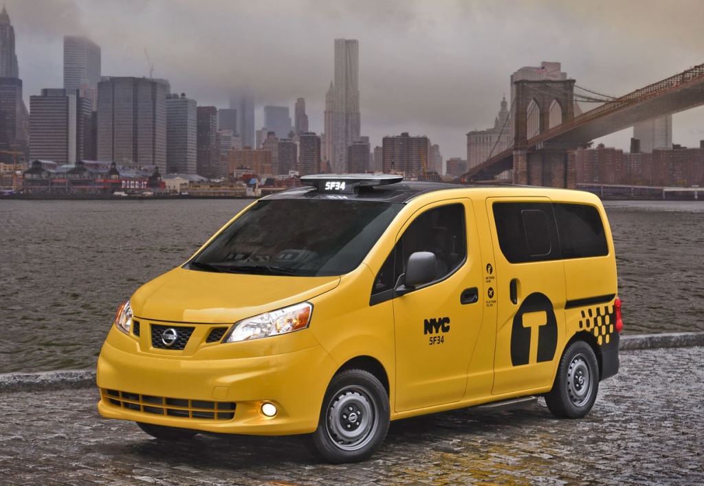 Nissan unveils new NV200 taxi at New York Auto Show