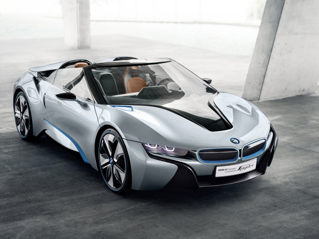 BMW reveals new i8 Spyder concept