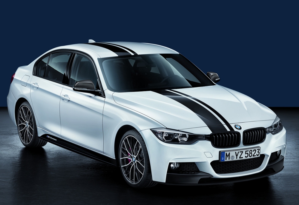 BMW offers M performance parts for 3-Series and 5-Series