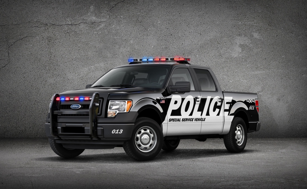 Ford F-150 Special Service Vehicle package for police and fire