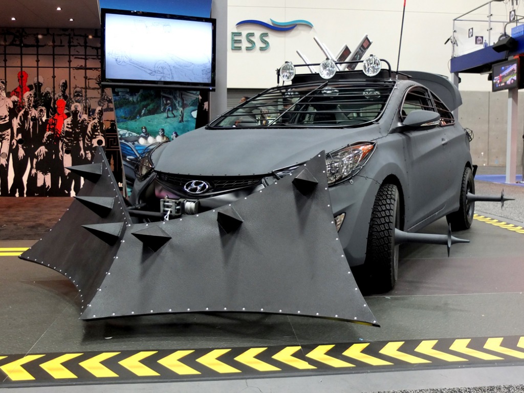 Hyundai Elantra Coupe makes The Walking Dead appearance