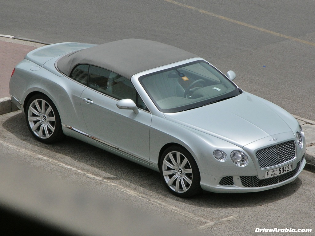 So we got a 2012 Bentley Continental GTC