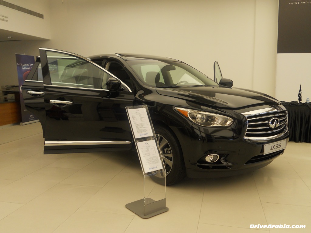 Infiniti JX 35 officially launched in Abu Dhabi