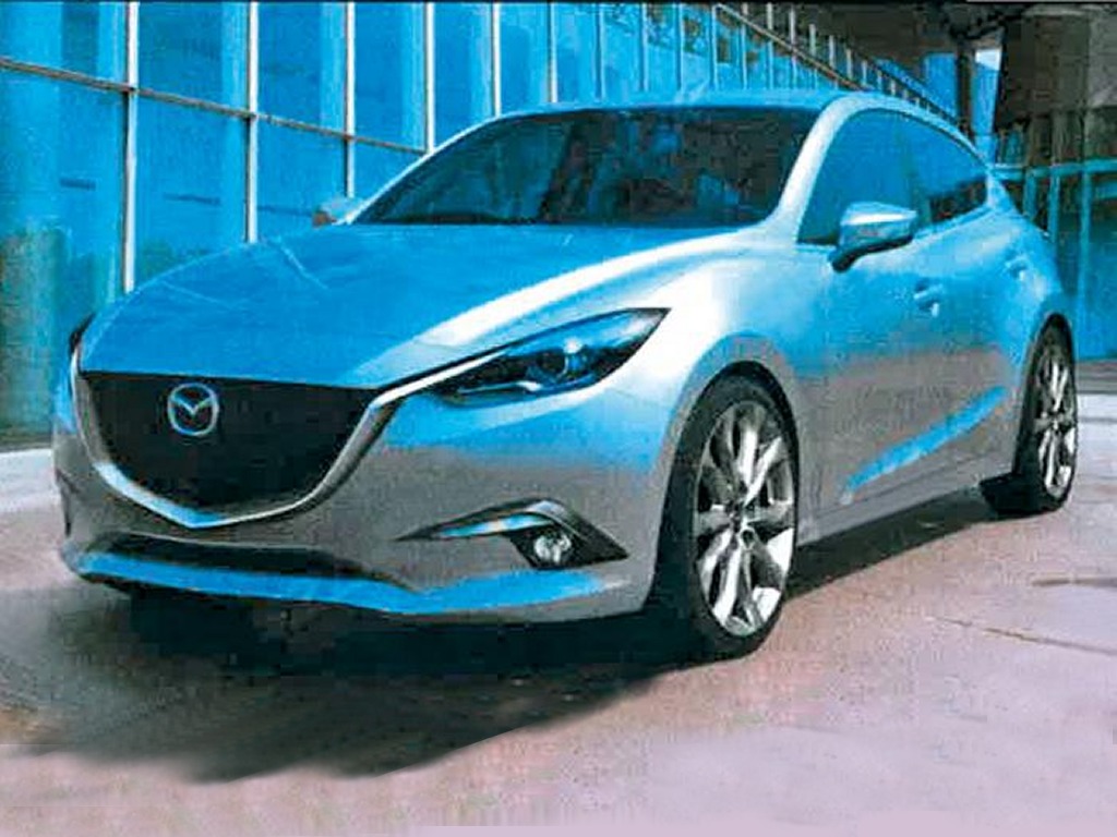 2013-2014 Mazda 3 photos leaked