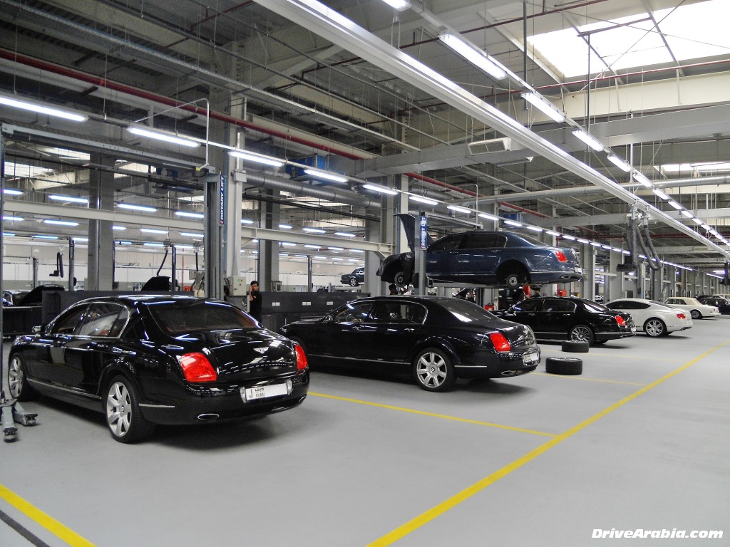Tour Of World S Largest Bentley Workshop In Dubai Drive