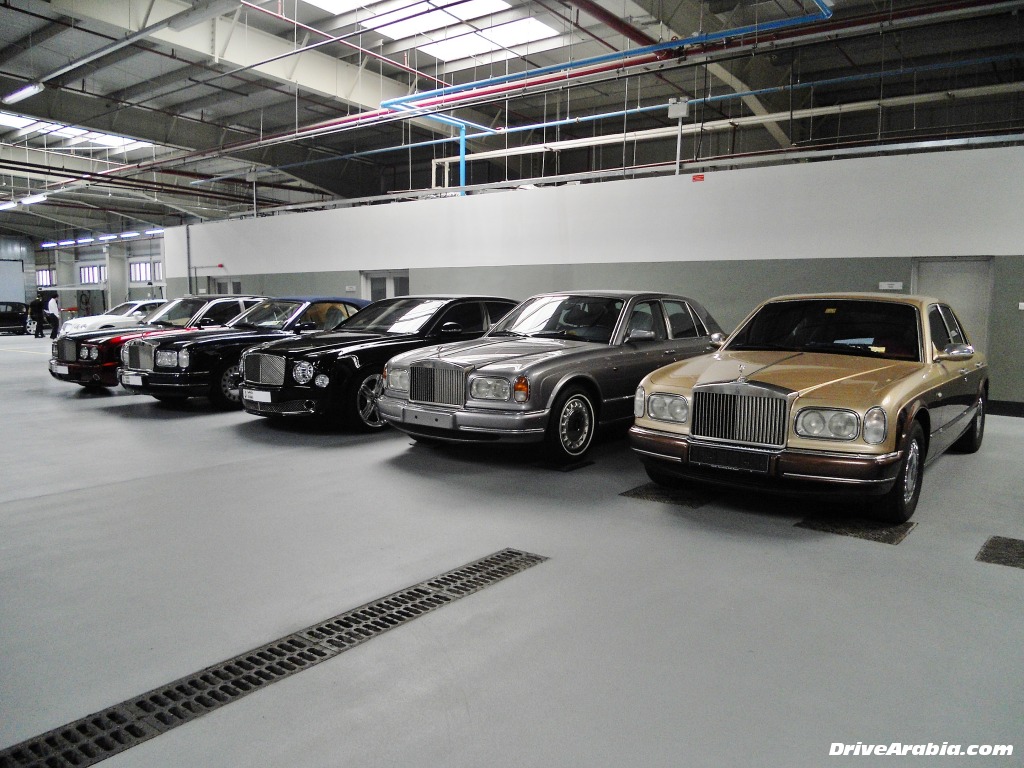 Tour of world's largest Bentley workshop in Dubai
