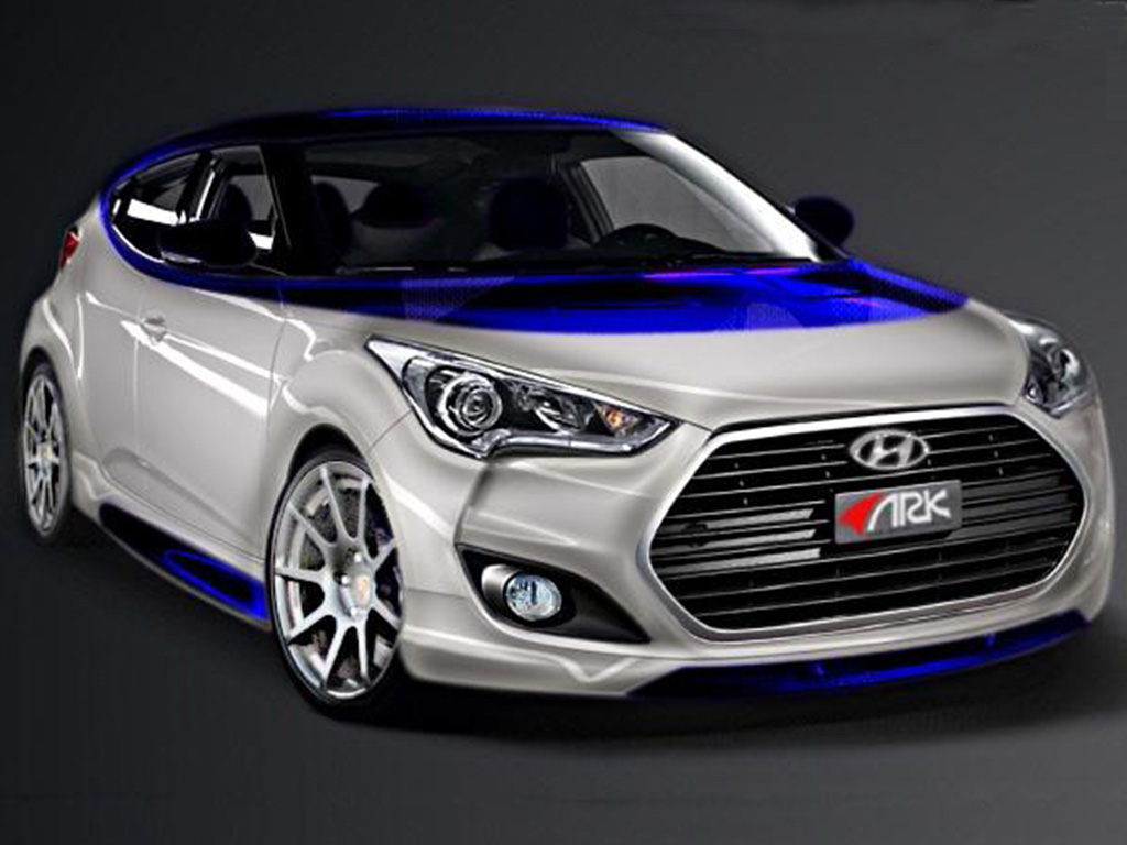 Ark Performance tuned Hyundai Veloster at SEMA