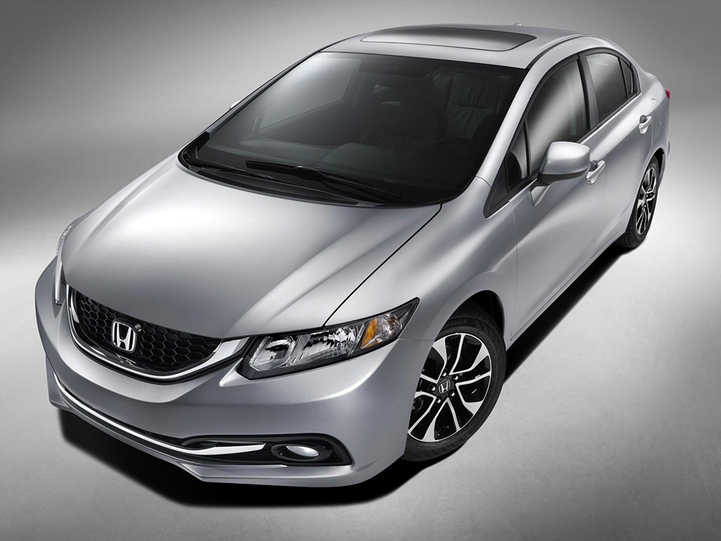 2013 Honda Civic facelift revealed at LA Auto Show