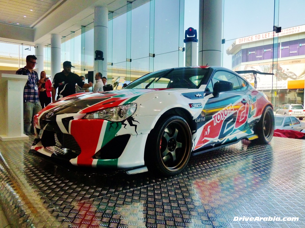 Emirates Drifting Team builds Toyota 86 with Supra engine