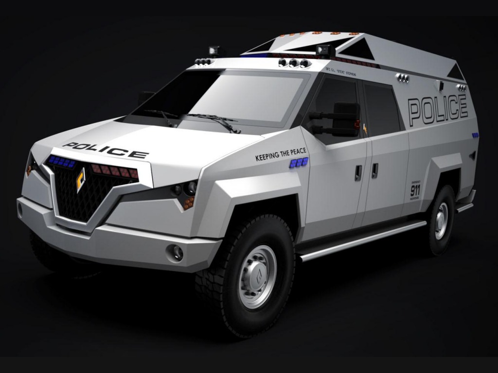 Carbon Motors TX7 Multi-Mission Vehicle reporting for duty
