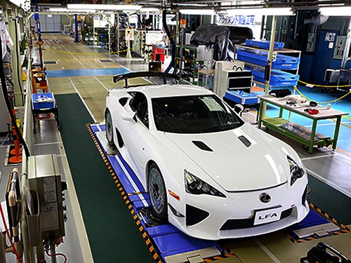 Last Lexus LFA built as production ends