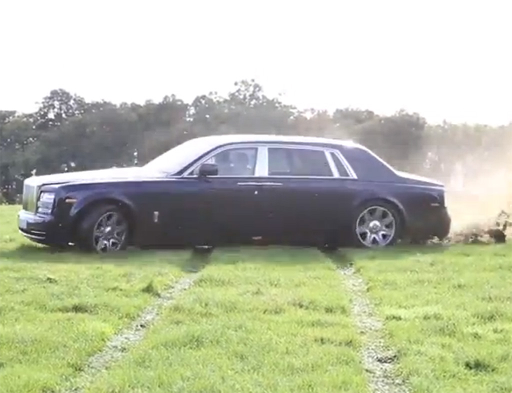 Video of the week: Rolls Royce Phantom countryside drifting