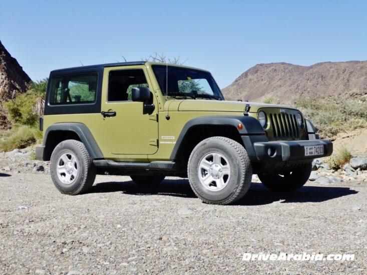 First drive 2013 Jeep Wrangler at Jeep Jamboree Dubai Drive Arabia
