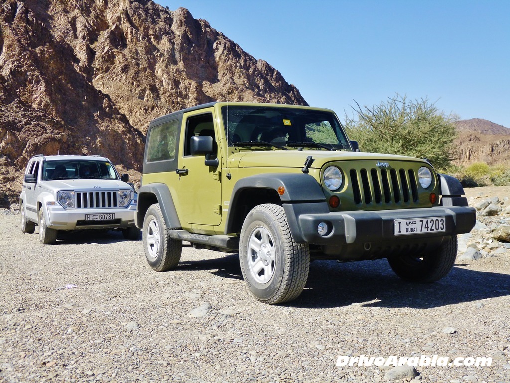 First drive 2013 Jeep Wrangler at Jeep Jamboree Dubai Drive Arabia