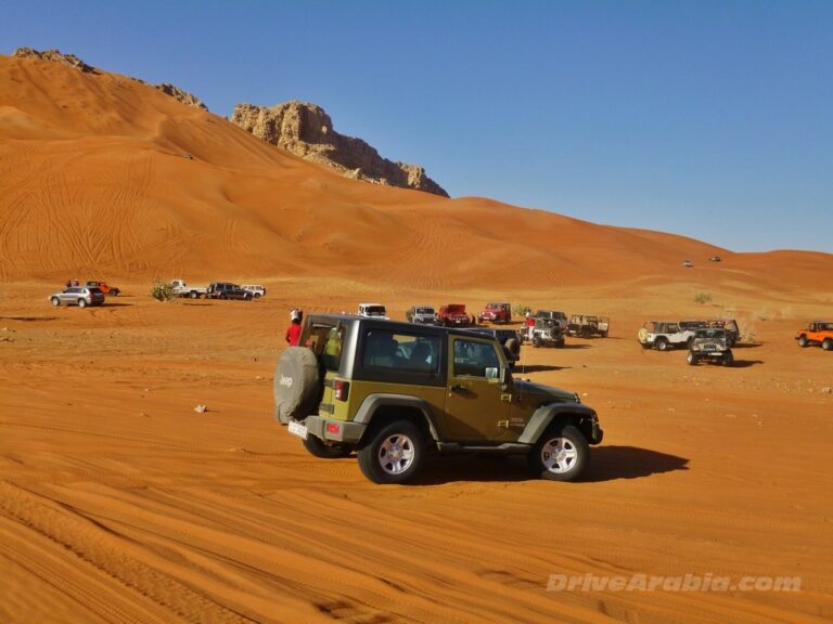 First drive 2013 Jeep Wrangler at Jeep Jamboree Dubai Drive Arabia