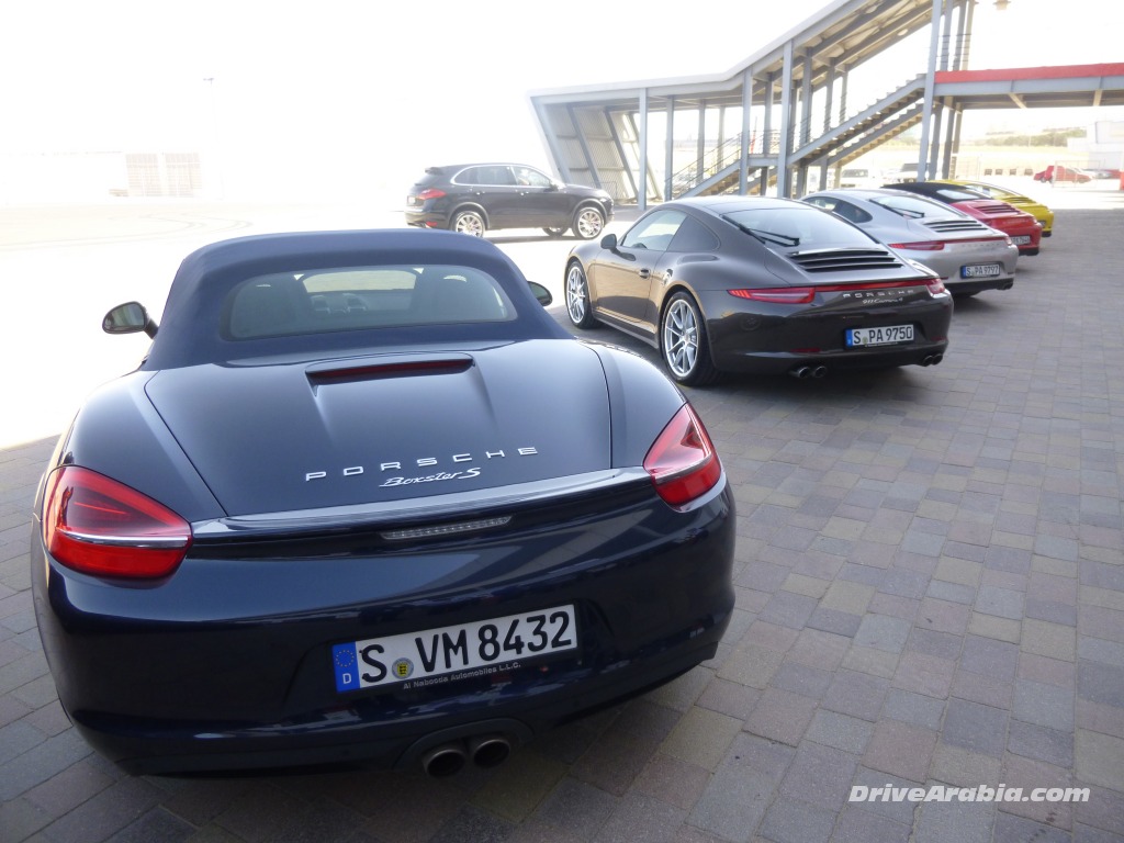 We attend Porsche World Roadshow 2013 in Dubai, courtesy of Emirates NBD