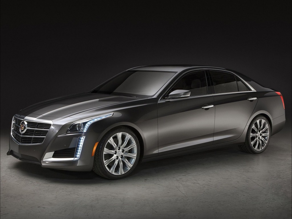 Cadillac CTS 2014 redesigned sedan photos leaked