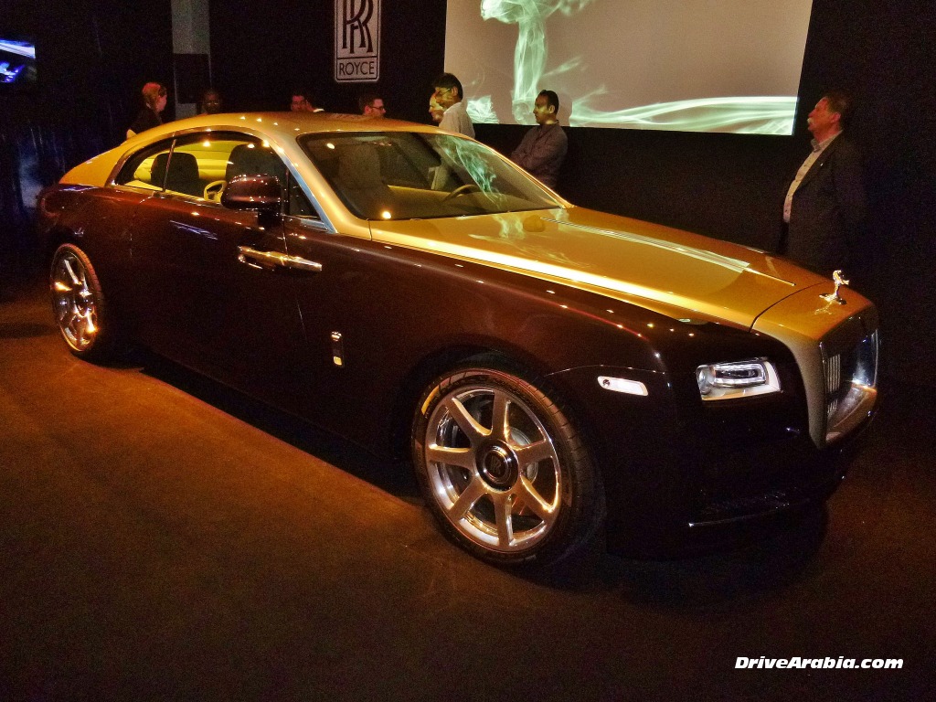 Rolls-Royce Wraith coupe already in Dubai...as a prototype