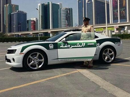 Dubai Police gets Chevrolet Camaro cop car