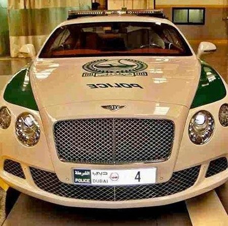 Bentley Continental GT Dubai Police