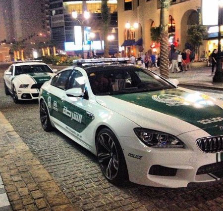 Dubai Police gets BMW M6 & Ford Mustang cop cars