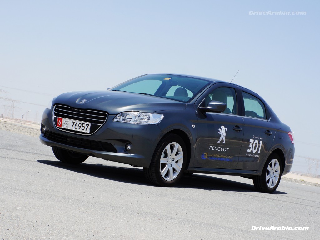 First drive: 2013 Peugeot 301 in the UAE