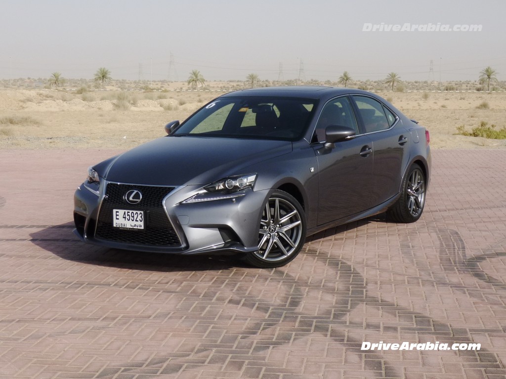 First drive: 2014 Lexus IS 350 F-Sport in the UAE