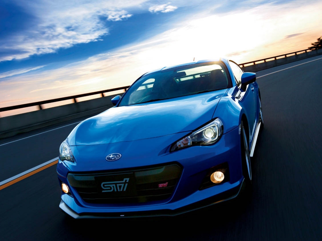 Subaru BRZ tS debuts with STI badges for 2014