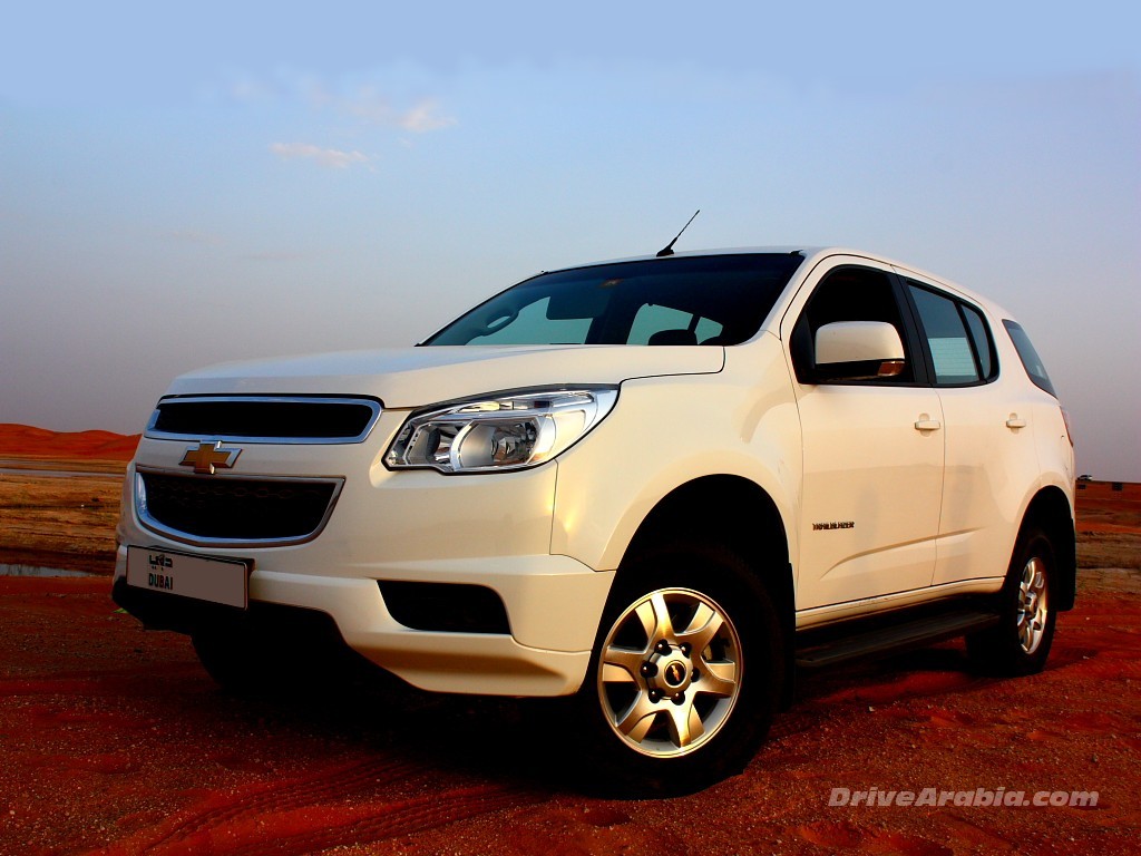First drive: 2013 Chevrolet Trailblazer 4x4 in the UAE