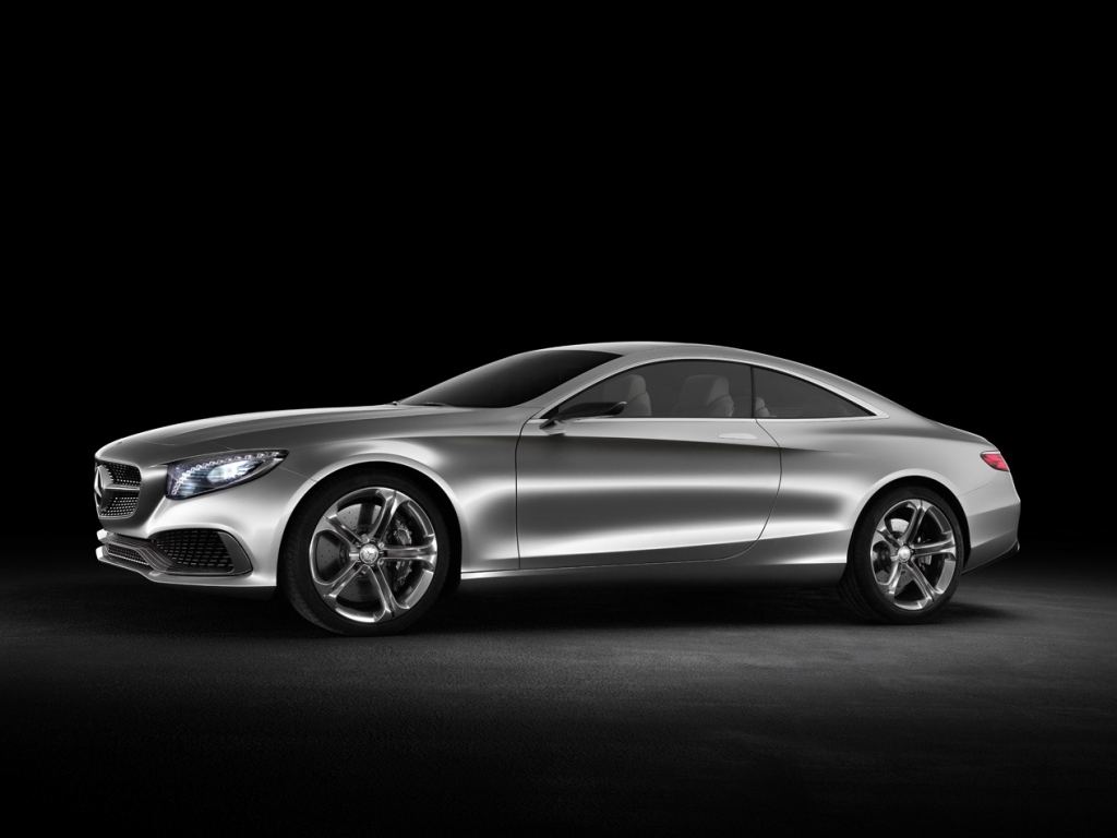 Mercedes-Benz S-Class Coupe Concept in Frankfurt