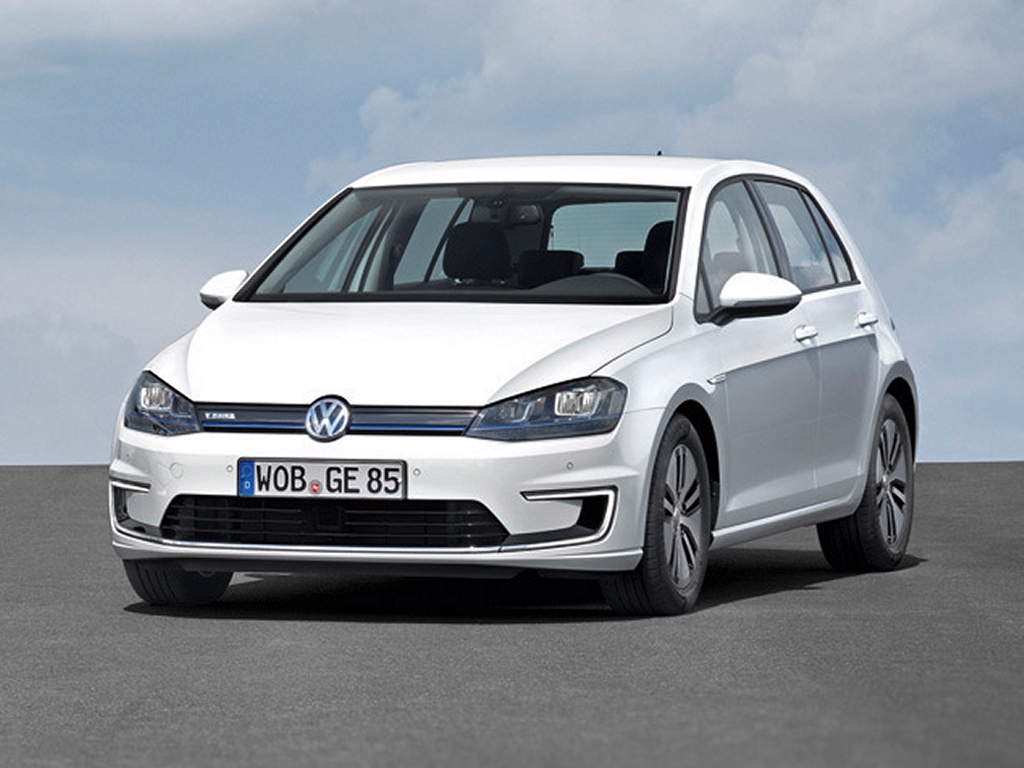 Volkswagen shows off electric versions of Golf and Up