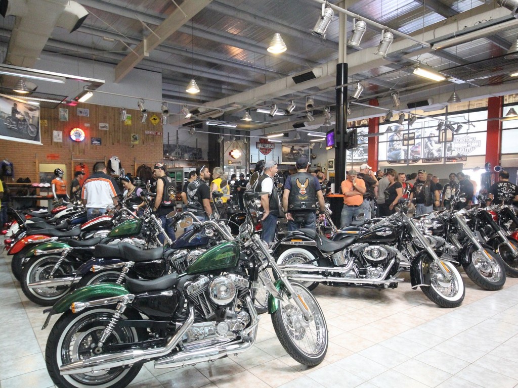 Harley-Davidson UAE open house does charity and debuts 2014 Project Rushmore models