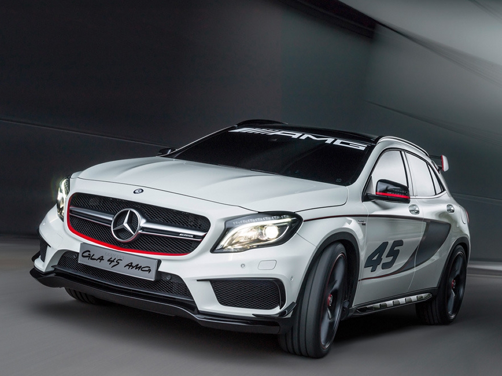 Mercedes-Benz GLA 45 AMG shown off in concept form