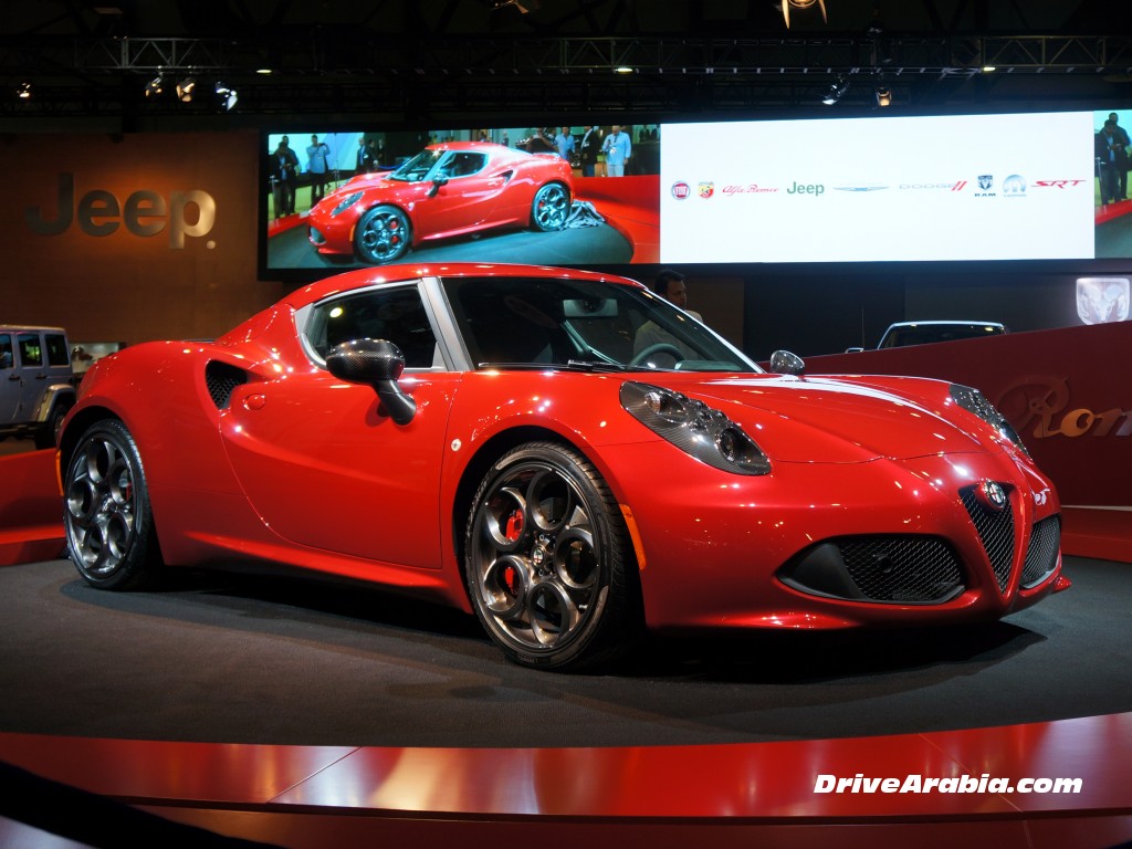 SRT Viper and Alfa Romeo 4C launched at Dubai Motor Show