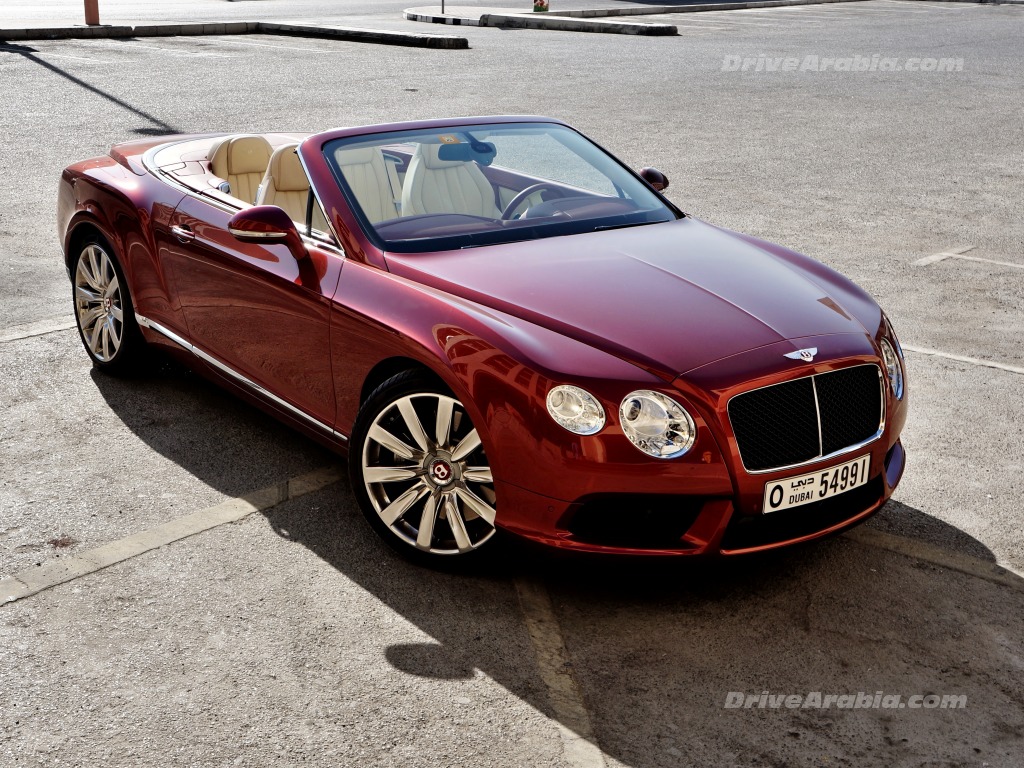 First drive: 2014 Bentley Continental GTC V8 in the UAE