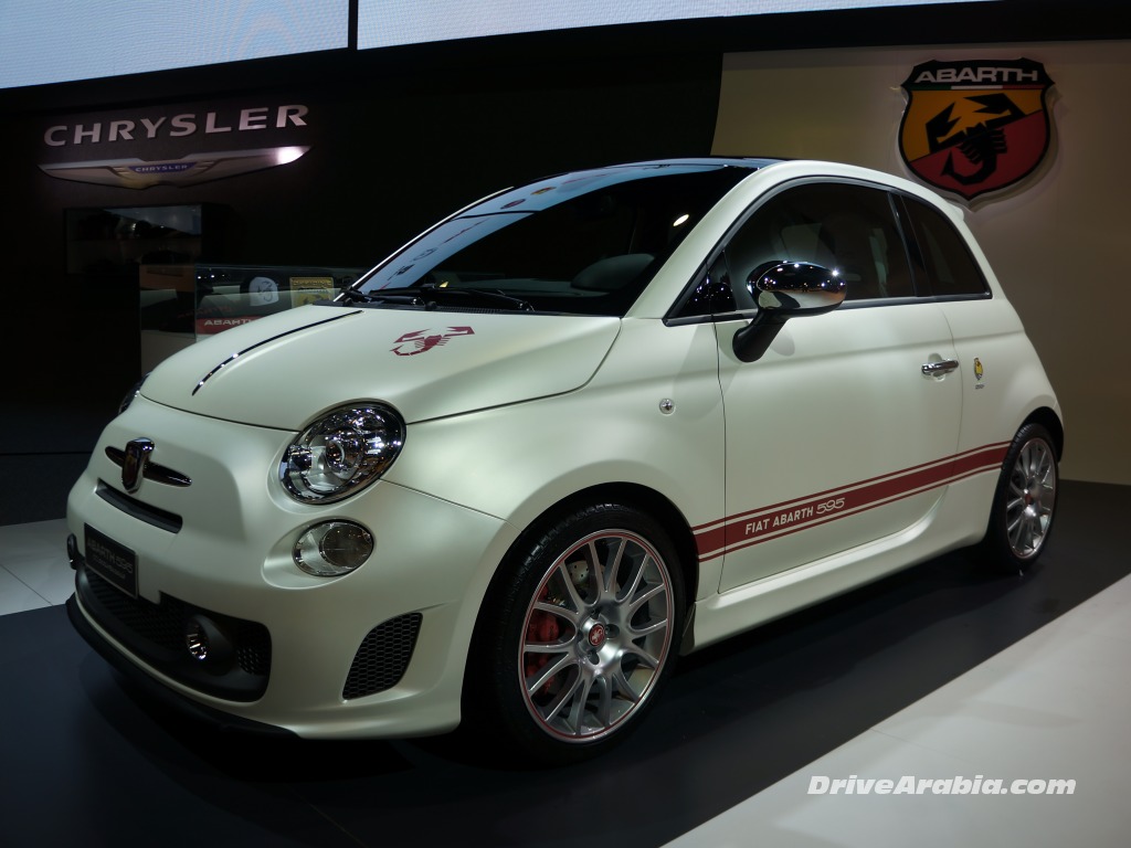 Fiat testing UAE waters with 500 Abarth and 500L at Dubai Motor Show