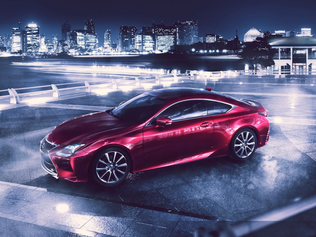 Lexus RC Coupe debuts at Tokyo Motor Show