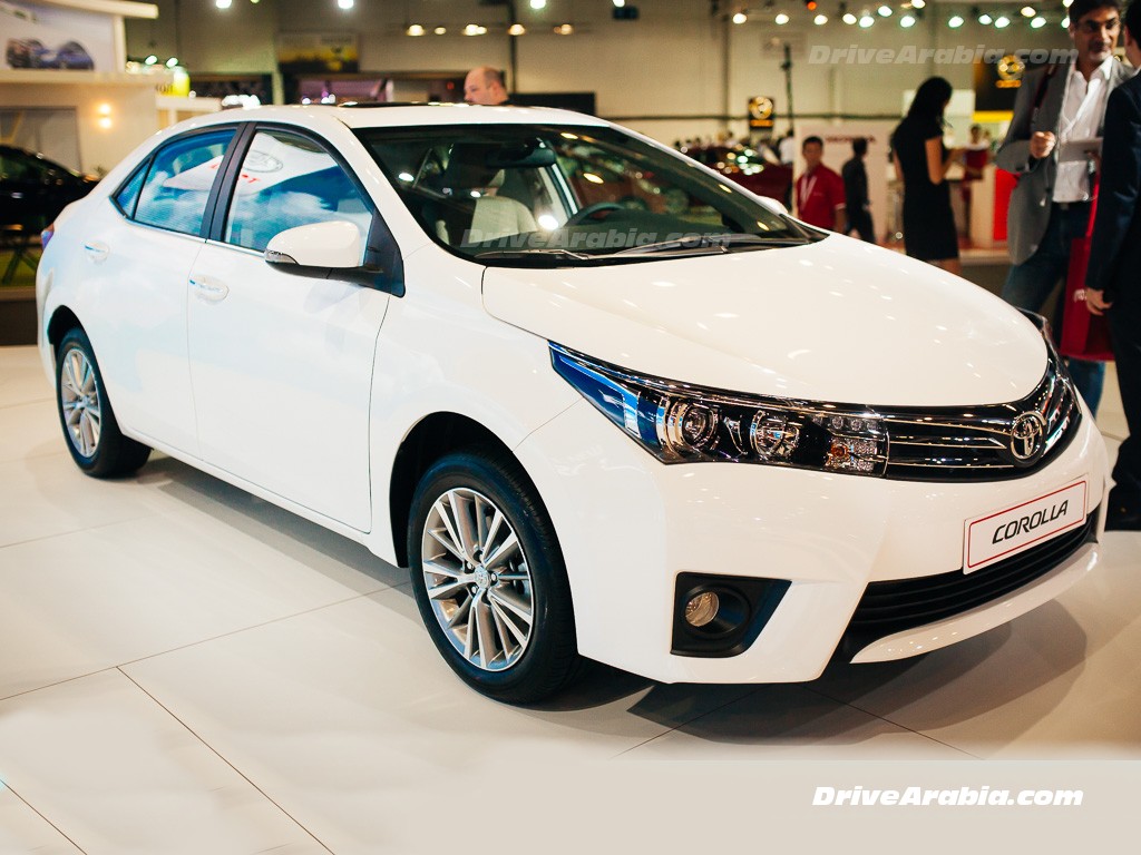 Toyota Corolla 2014 debuts at Dubai Motor Show