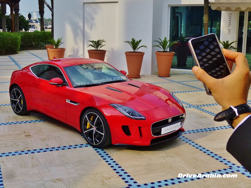 Jaguar F-Type Coupe world debut in LA Auto Show...and Dubai!