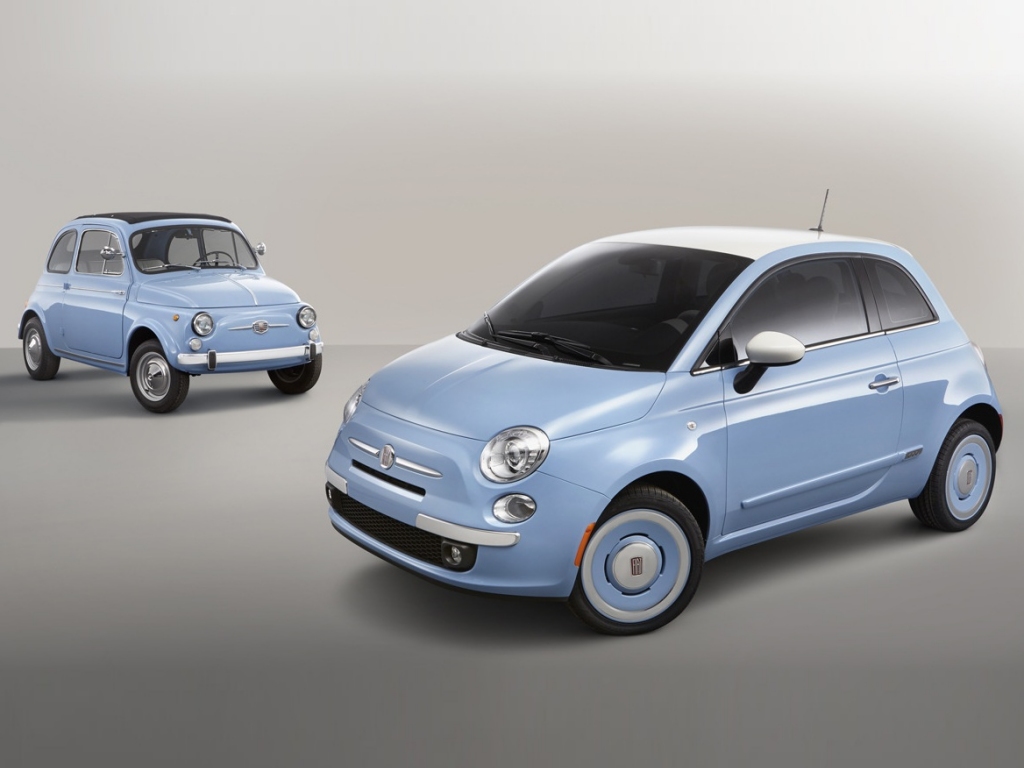 2014 Fiat 500 goes old school with 1957 Edition