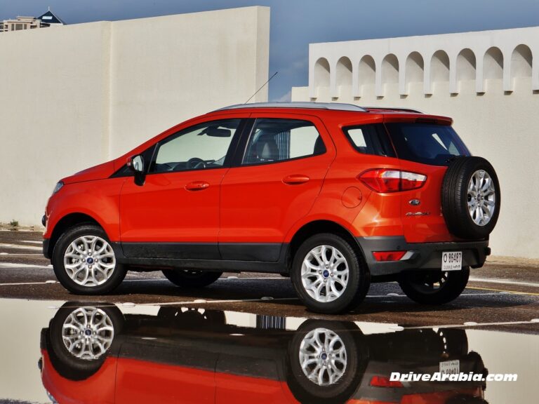 So we got a 2014 Ford Ecosport Drive Arabia
