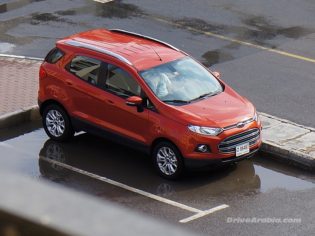 So we got a 2014 Ford Ecosport Drive Arabia