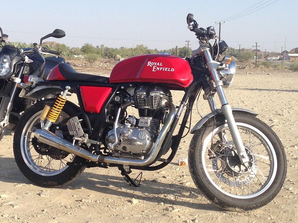 First ride: 2014 Royal Enfield Continental GT in the UAE