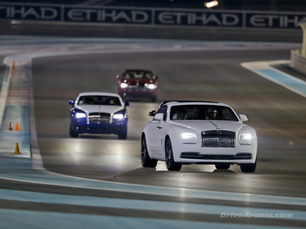 First drive: 2014 Rolls-Royce Wraith & Ghost at Yas Marina Abu Dhabi
